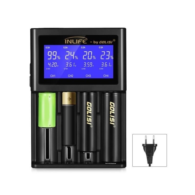 Chargeur S4 HD LCD - Golisi