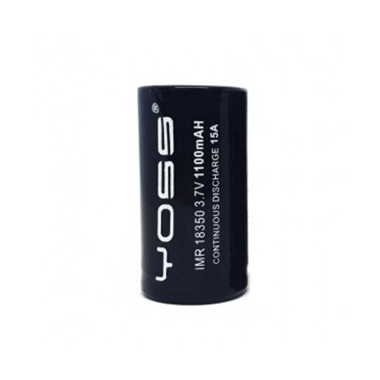 Accu YOSS IMR 18350 1100 mAh 10A
