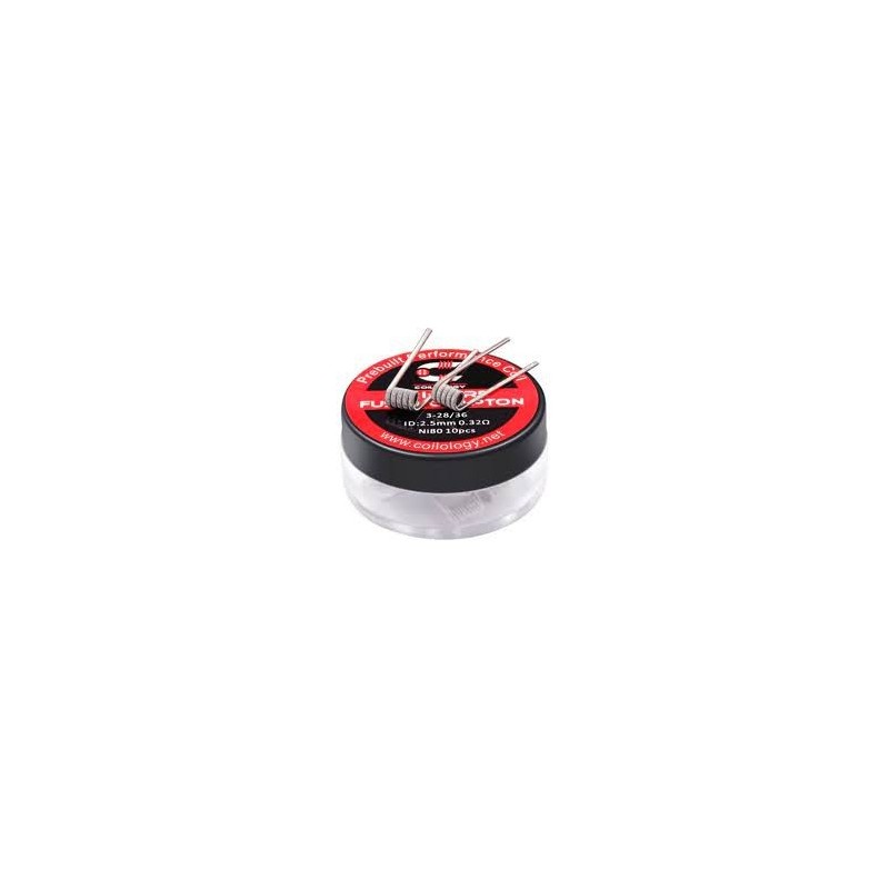 Pack 10 Tri-core Fused Clapton Coilology 0.32ohm