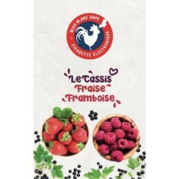 Le Cassis Fraise Framboise BleuBlancVape 50 ml