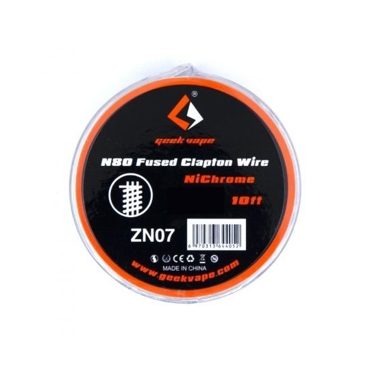 Fused Clapton Wire N80 (3m) 26ga*3+36ga - GeekVape