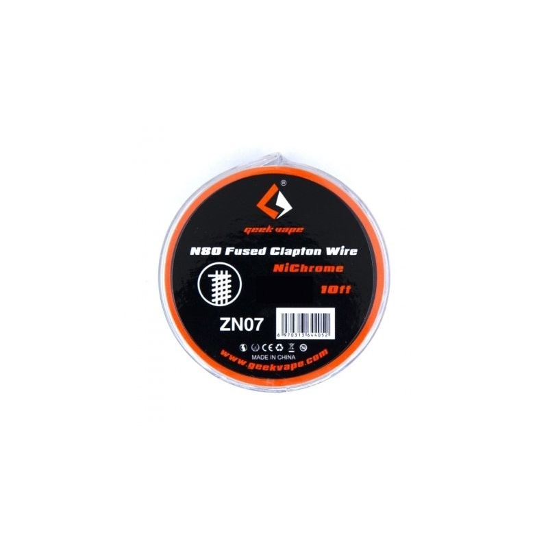 Fused Clapton Wire N80 (3m) 26ga*3+36ga - GeekVape
