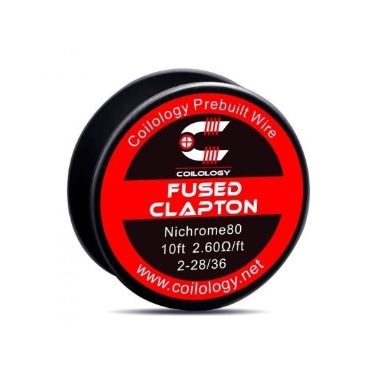Fused Clapton (3m) 26ga*2+36ga - Coilology