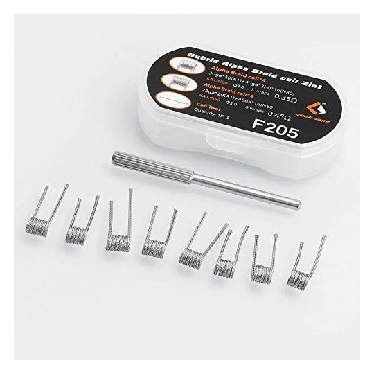 Hybrid Alpha Braid F205 Coils GeekVape