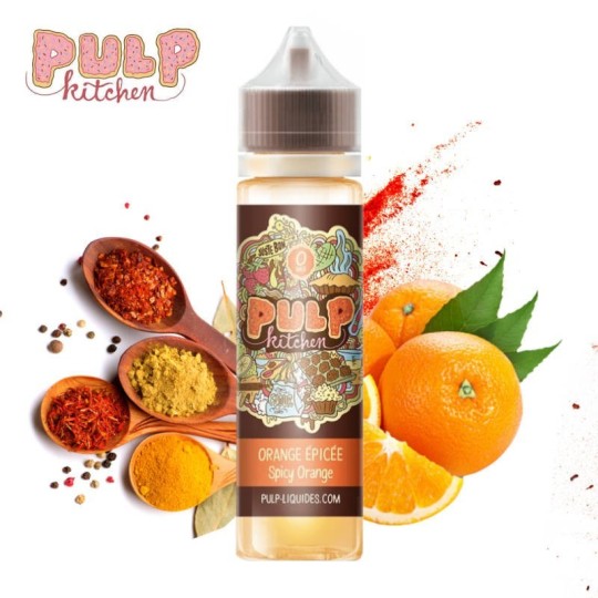 Orange épicée Pulp Kitchen 50 ml