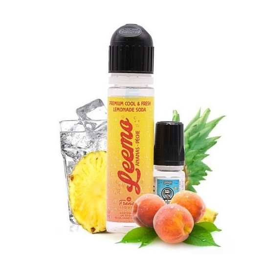 Ananas Pêche LEEMO 50 ml Le French Liquide