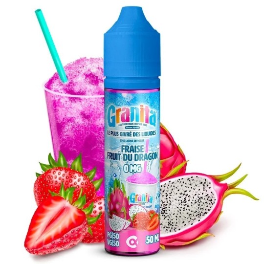 Granita Fraise Fruit du Dragon 50ml - Alfaliquid