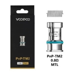 PnP TM2  0,8 ohms Résistance VooPoo