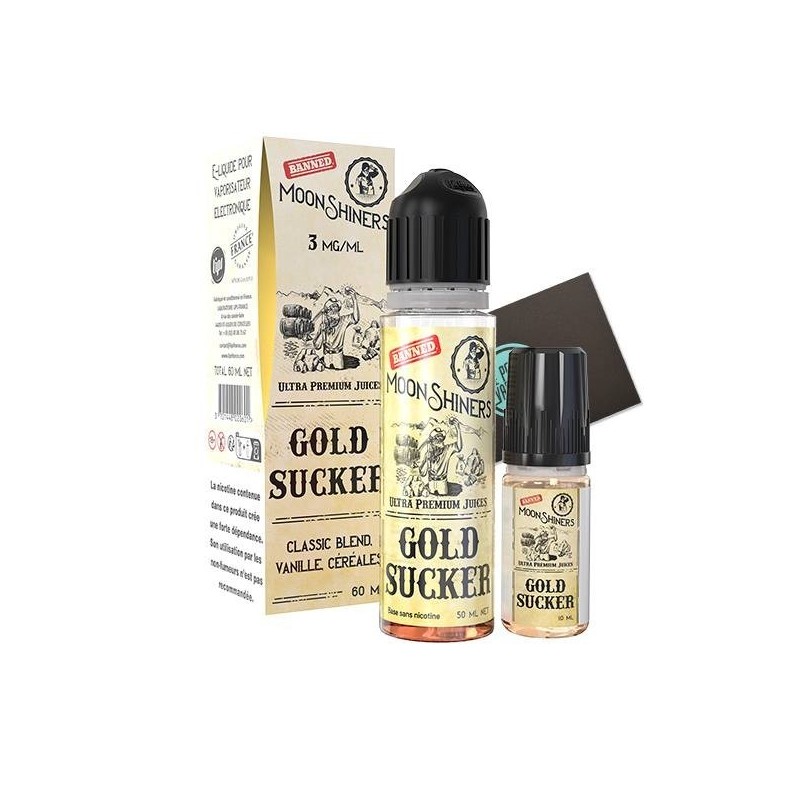 GOLD SUCKER Moonshiners 50ml French Liquide