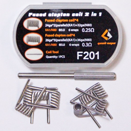 Fused Clapton F201 Coils GeekVape