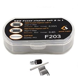 N80 Fused Clapton 203 Coil 2in1 -  GeekVape